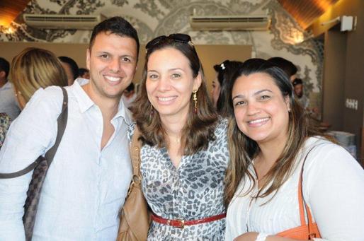 Thiago Manarelli, Elciane Mira e Ana Paula Guimaraes