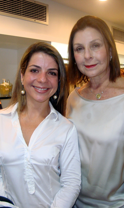 Renata Camelyer e Tania Dourado Roudier