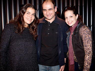 Daniela Falcao, Amir Slama e Amanda Tcherniakosky