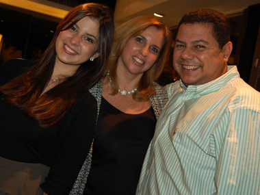 Juliana, Monica e Marcelo Sacramento