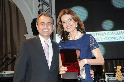 Daniel Andrade e Cristina Calumby