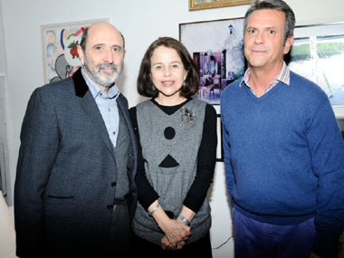 Isay Weinfeld, Maria Ignez Barbosa e Fernando Campana