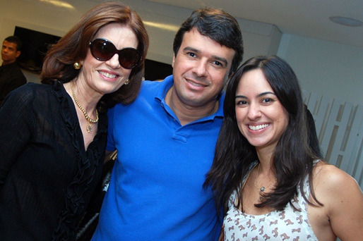 Cristina Calumby, Adilson e Claudia Galvão