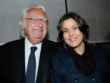 Richard Meier e Diana Penna