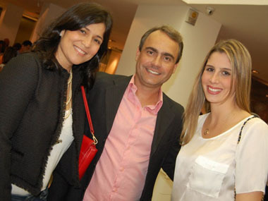 Anna Passos, Daniel Andrade e Tatiane Bitencourt