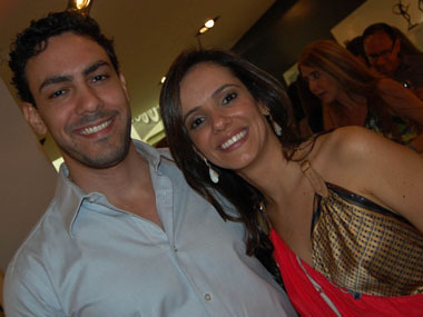 Carlos Eduardo Bareto e Andrea Gusmão