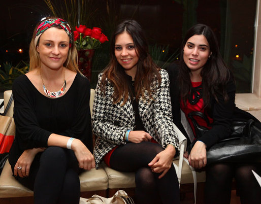 Mary Olivetti, Yasmin Vilhenna e Isabel Resende