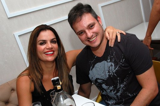 Janina Andrade e Manno Goes