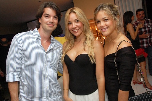 Paulo Leão, Carolina Brasil e Diana Câmara