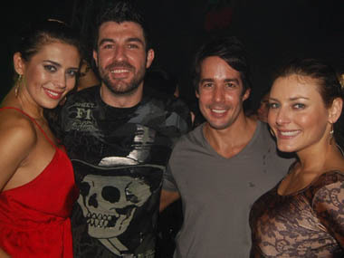 Cristiano Amado, Catiane Menezes, Guilherme e Tamara Palhares