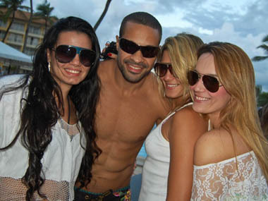 Gabriela Aguiar, David Azevedo, Daniela Novaez e Erika Martinz