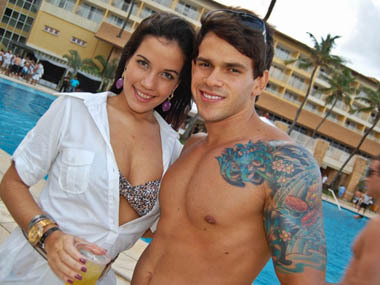 Jully Anne Guanaes e Athos Leone