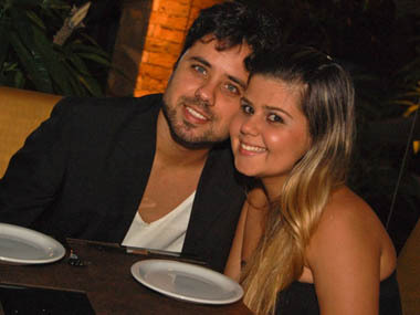 Lucas Damasco e Camila Marques