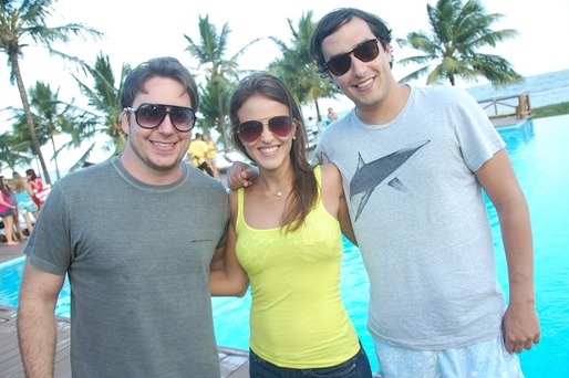André D'Alessandro, Fernanda Ayres e Luiz Estevão