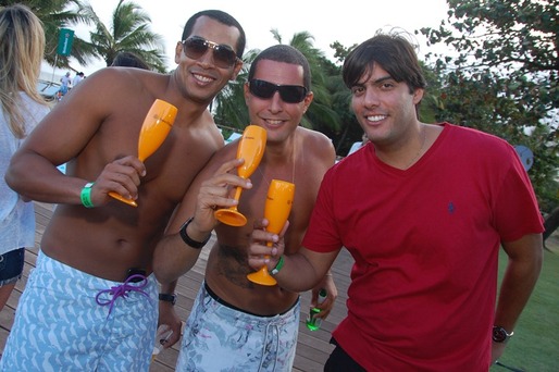 Daniel Porto, André Fish e Fabrico Tannus