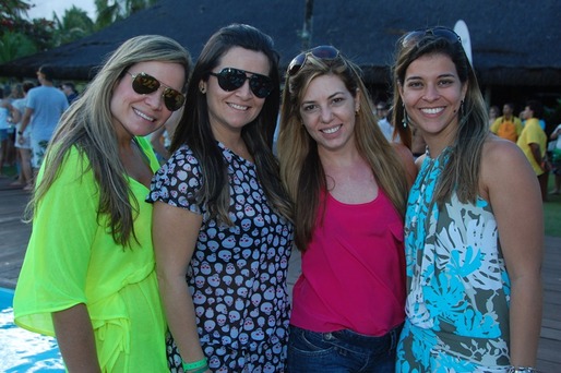 Karina Fernandes, Daniella Meirelles, Viviane Trivisan e Manuella Vasconcelos