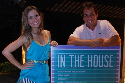 Rafaela Meccia com André Leão