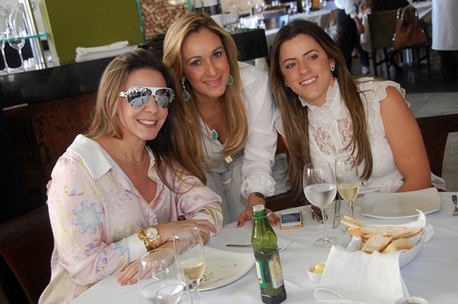 Alessandra Mattos, Claudia Belfort e Camile Souto