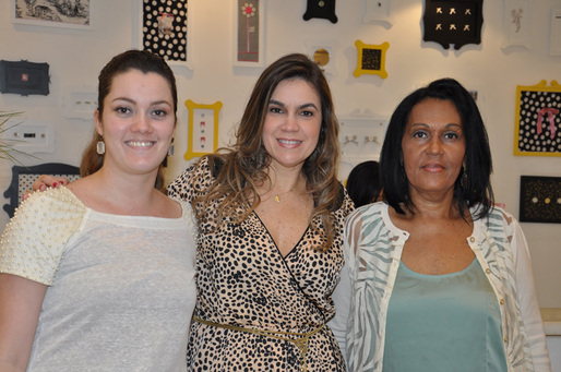 Ana Bárbara Cavalcante,Ivânia Nunes e  Elenira Andrade