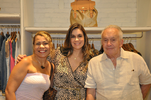 Rita Zannone,Ivânia Nunes e Alberto Zannone