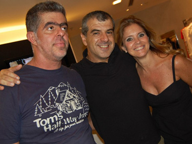 José Almir, Marcelo Gomes e Cecilia Graça Aranha