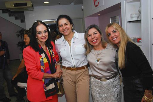 VERINHA LUEDY, LAURA TANURI, JUJU LUZ E MARIA LUIZA ORGE