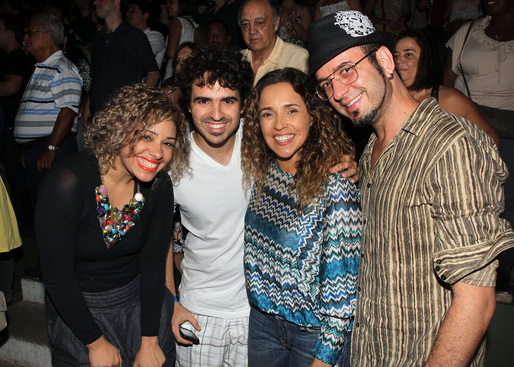 Aila Menezes, Gabriel Povoas, Daniela Mercury e Mikael Mutti