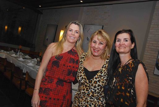 Cláudia Garcia, Cristina Valente e Márcia Bessa