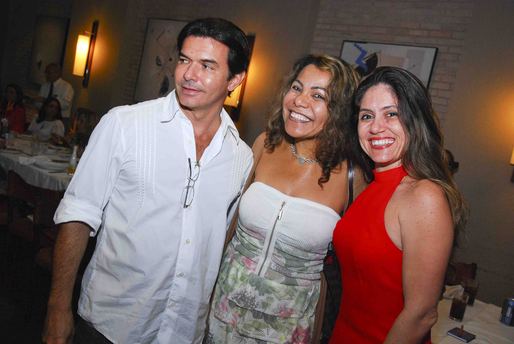 Emerson Carvalho, Rita Zannone e Luciana Dias