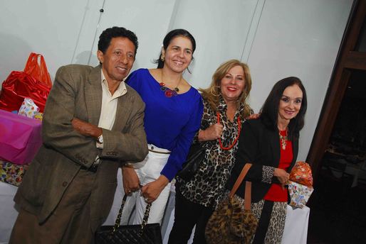 Valtério Pacheco, Laura Tanure, Rita Magalhães e Verinha Luedy