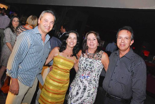 Fábio Franco, Rosana Franco, Normandia Lacerda e Humberto Freitas