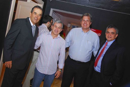 Fernando Risério, César Amorim, Paulo Solano e César Araújo