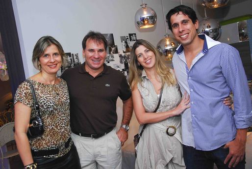 Renata Salomão, Mauro Araújo, Carolina Rocha e José Rocha