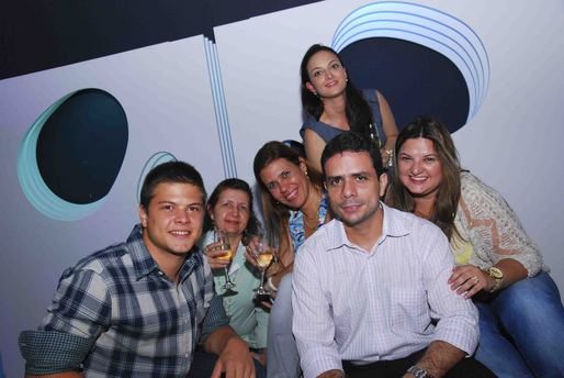 Tereza Cunha, Luciano Guerra, Daniele Mazafera, Carla Menezes, Neide Barreto e Vitor Machado