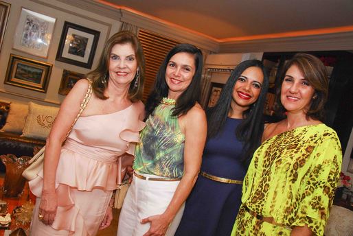 Vânia Juncal, Jussara Moreira, Sulema Loula e Soraia Motta