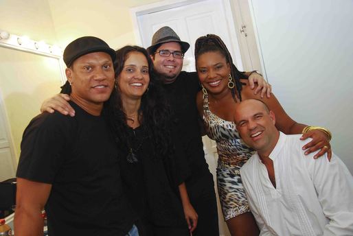 Gutto Messias, Daniela Penna, Théo Silva, Margareth Menezes e Alexandre Leão