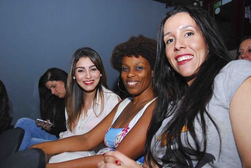 Priscila Melo, Alda Damasceno e Amanda Torres