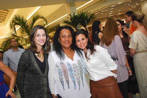 Camila Axeredo, Irá Carvallho e Patrícia Rodrigues