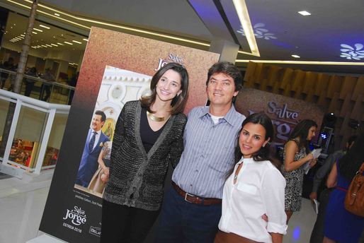 Camila Azeredo, Euvaldo Luz Neto e Patrícia Rodrigues