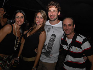 Carina Costa, Paula Motta, Alexandre Suarez e Bruno Goelzer