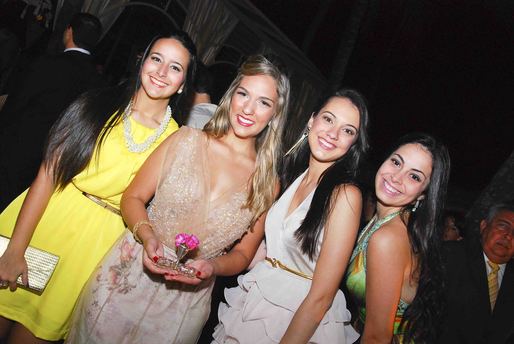 Patrícia Jatobá, Roberta Gross, Fernanda Rego e Nathália Salgado