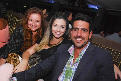 Giovana Bandeira, Gabriela Gava e Carlos Rosa