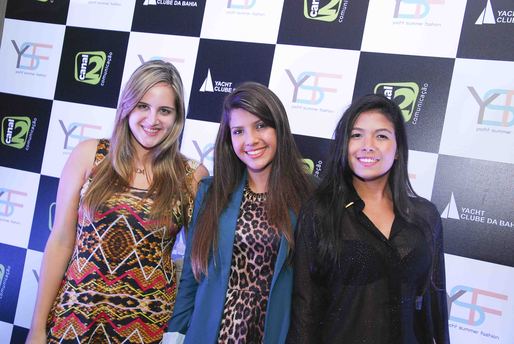 Isabel Veiga, Gabriella Salles e Juliana Barcelar