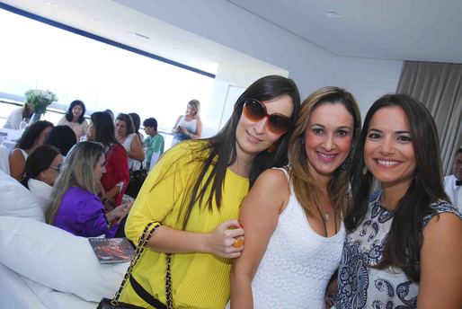 Bianca Vasconcelos, Claudia Belfod e Lara Soares