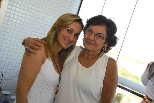 Claudia e a mãe