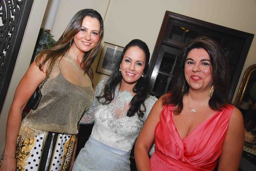 Fátima Fernadez, Jaqueline Vitório e Rita Fernandez