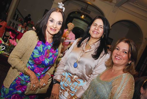 Terezinha Luedy, Laura Tanure e Alcione Galvão