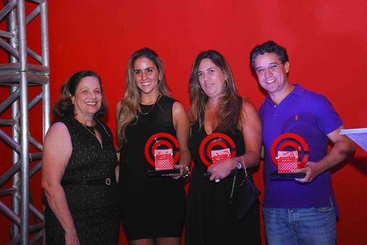 Luizinha Brandão, Lais Krushewsky, Aline Cangussú e José Marcelino