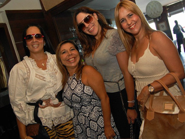 Juliana Dourado, Juju Luz, Sheila Varela e Lavinia Veiga