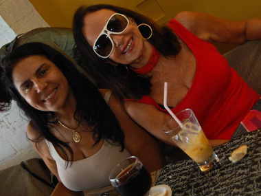 laura Tanuri e Vera Luedy